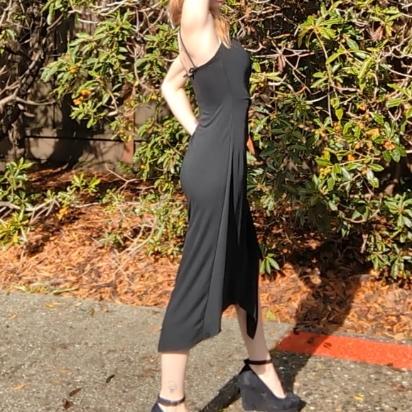 ❤️‍🔥Rampage brand Small Black Midi Flowy Dress - Picture 7 of 8